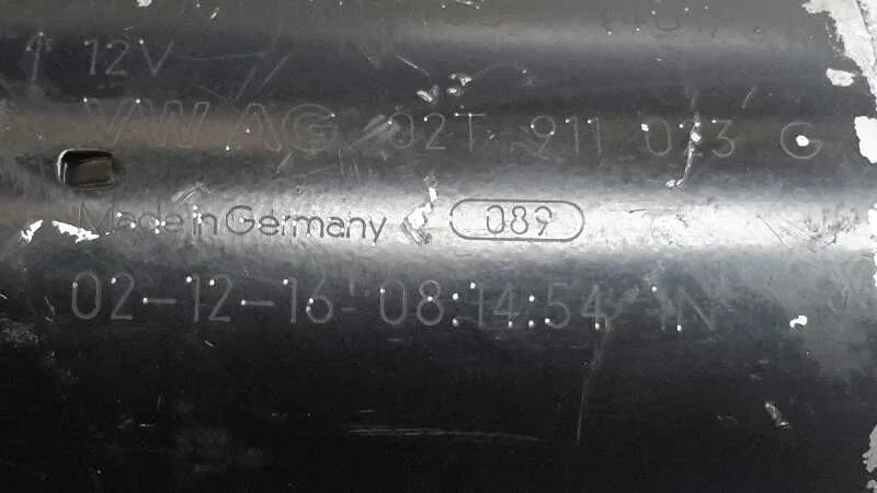 Motor Arranque para Audi A2 (8Z)