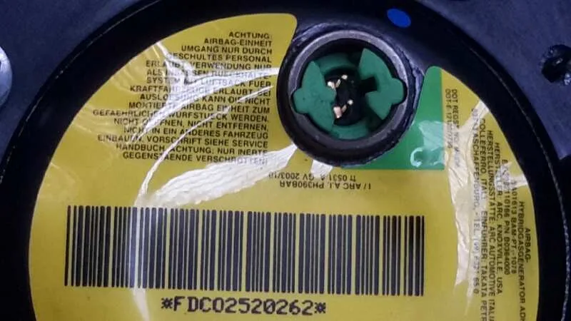 Airbag Delantero Izquierdo para Opel Astra H Ber.