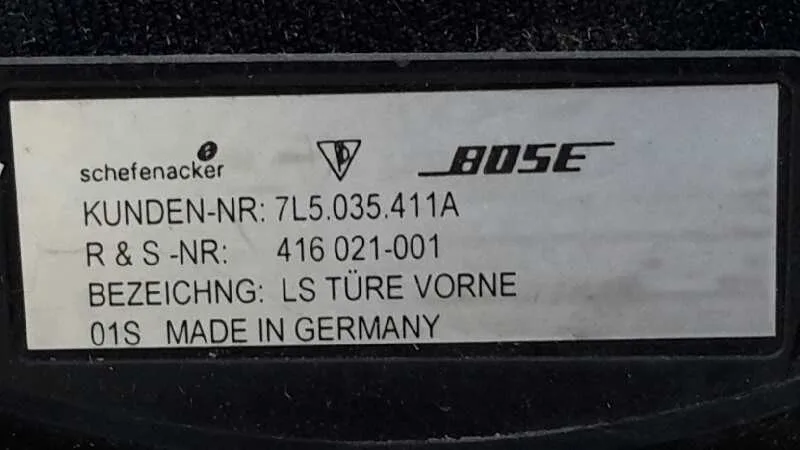 Elevalunas Delantero Derecho para Porsche Cayenne (Typ 9Pa)