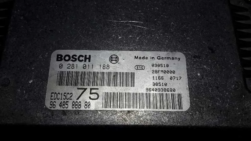 Centralita Motor Uce para Peugeot 206 Berlina