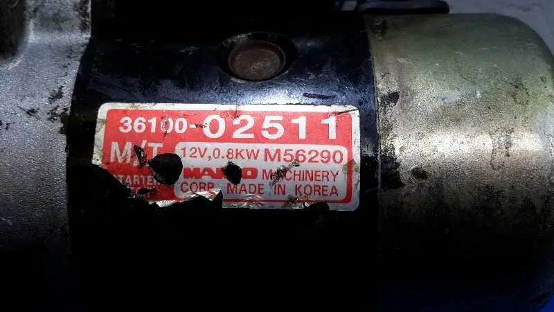 Motor Arranque para Hyundai Atos (Mx)