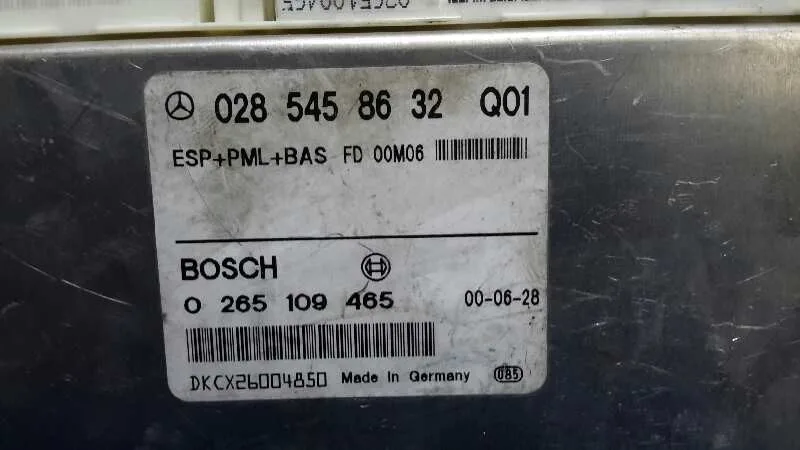 Centralita Motor Uce para Mercedes-Benz Clase S (W220) Berlina