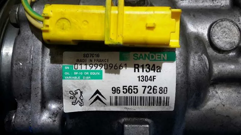 Compresor Aire Acondicionado para Peugeot 407