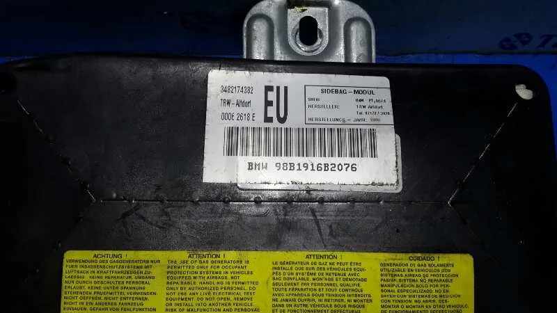 Airbag Lateral Delantero Derecho para Bmw Serie 3 Berlina (E46)
