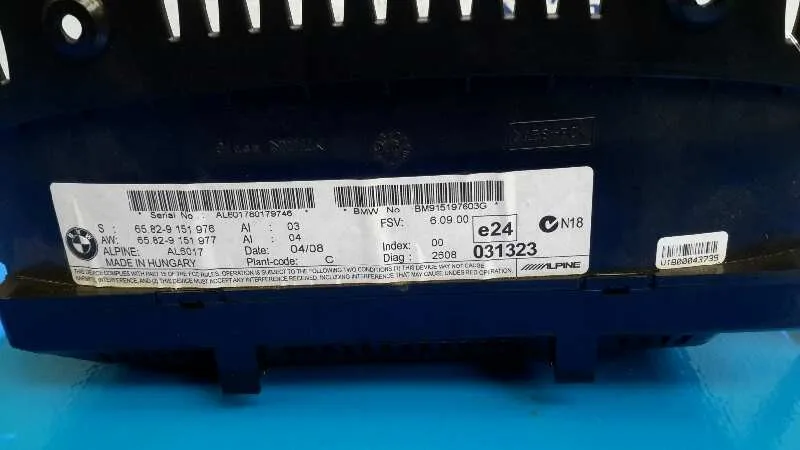 Pantalla Multifuncion para Bmw Serie 3 Cabrio (E93)