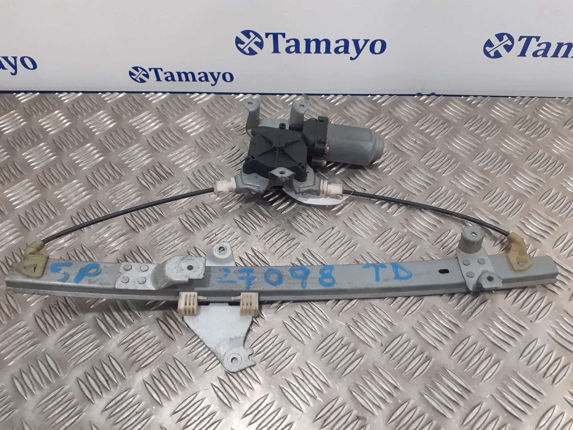 Elevalunas Trasero Derecho para Nissan Primera Berlina (P12)