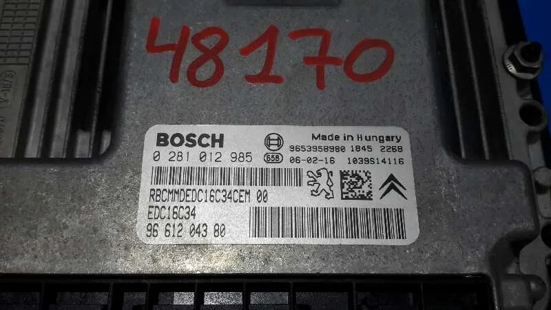 Centralita Motor Uce para Citroën C4 Berlina