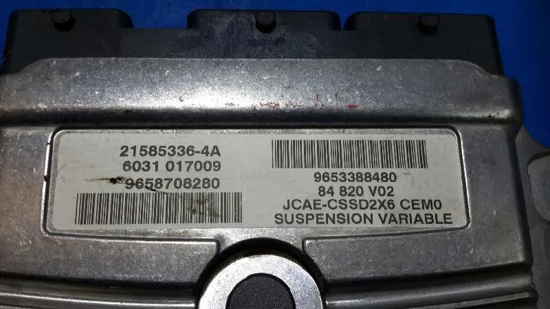 Centralita Suspension para Citroën C6