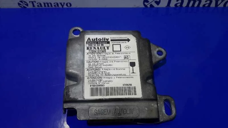 Centralita Airbag para Renault Megane I Coach/Coupe (Da0)