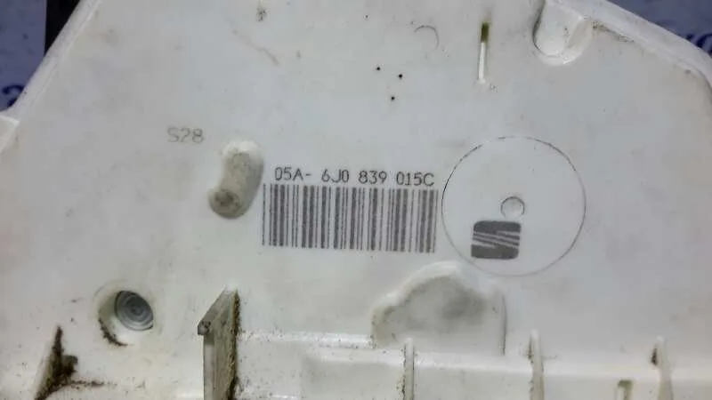 Cerradura Puerta Trasera Izquierda para Seat Ibiza St (6J8)
