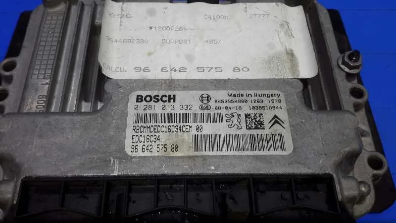 Centralita Motor Uce para Citroën C4 Berlina