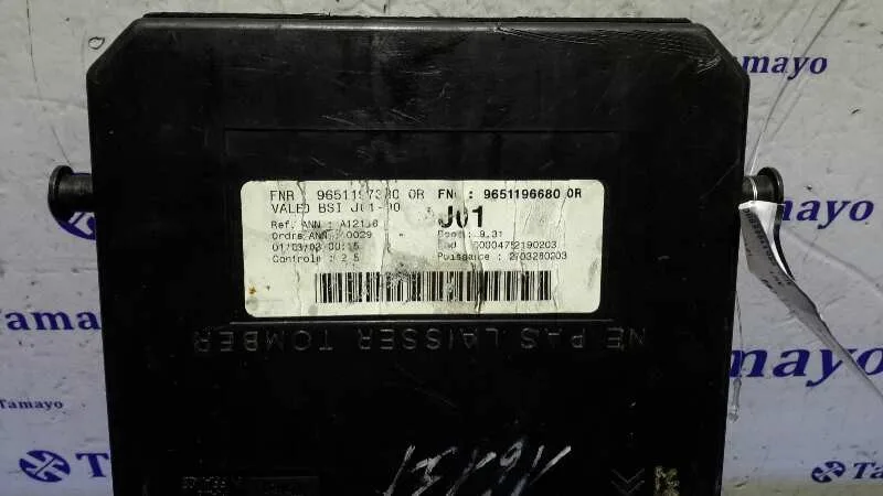 Caja Reles / Fusibles para Citroën C5 Berlina