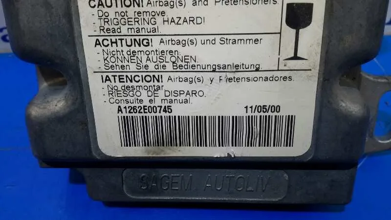 Centralita Airbag para Renault Megane I Coupe Fase 2 (Da..)