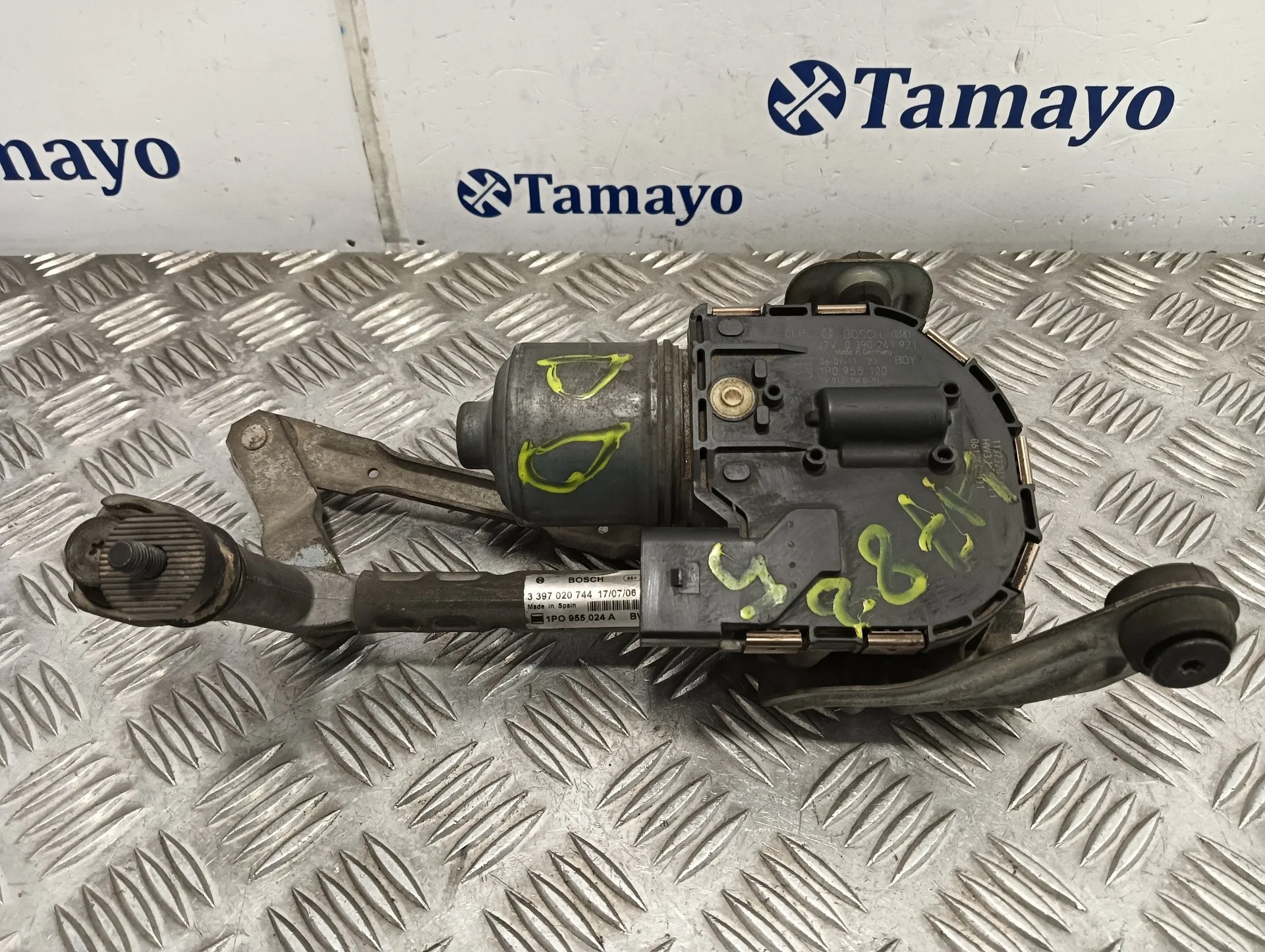Motor Limpia Delantero para Seat Leon (1P1)