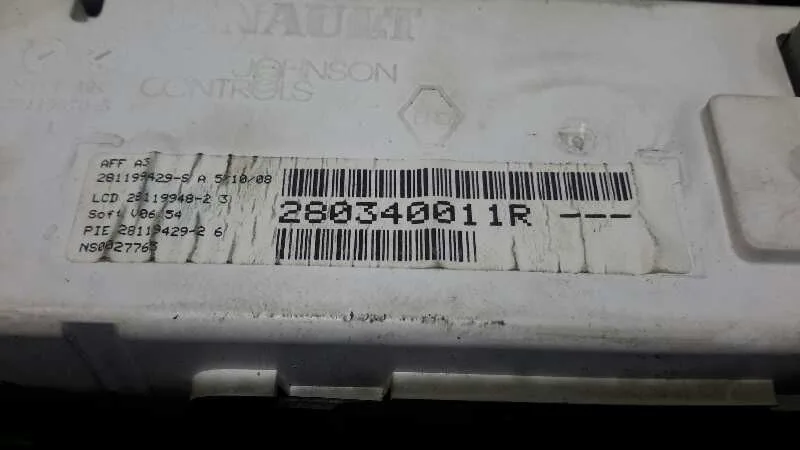 Pantalla Multifuncion para Renault Megane Iii Berlina 5 P