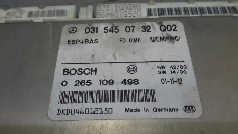 Centralita Abs para Mercedes-Benz Clase E (W210) Berlina Diesel