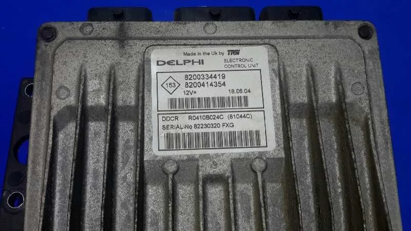 Centralita Motor Uce para Renault Scenic Ii