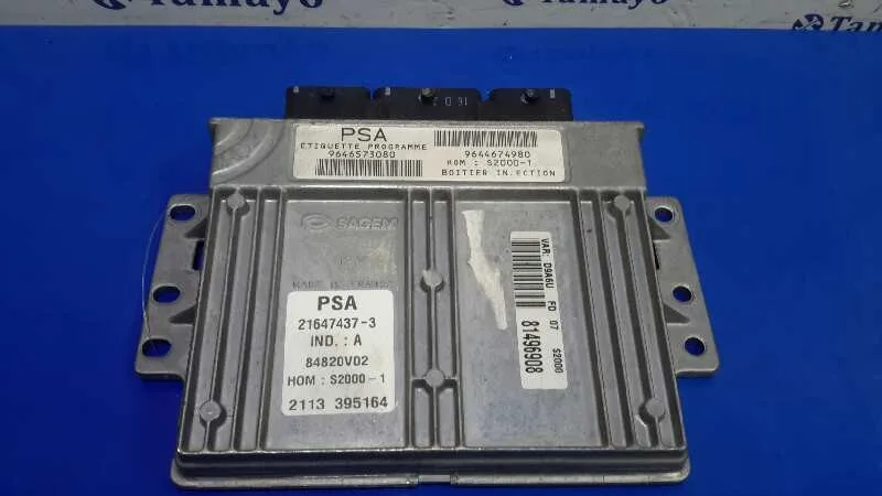 Centralita Motor Uce para Peugeot 406 Berlina (S1/S2)
