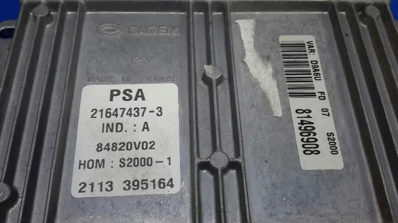 Centralita Motor Uce para Peugeot 406 Berlina (S1/S2)