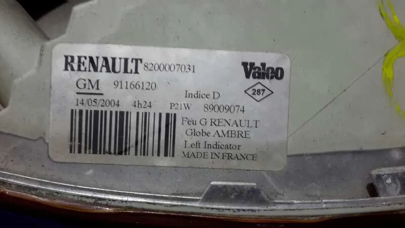 Faro Izquierdo para Renault Trafic Caja Cerrada (Ab 4.01)