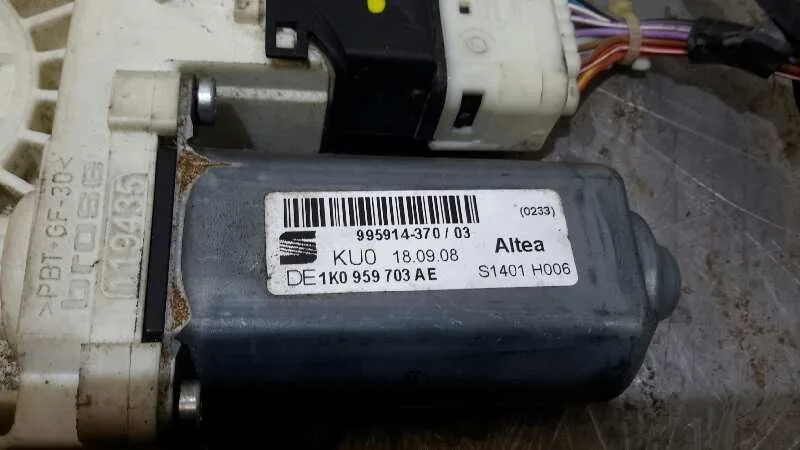 Elevalunas Trasero Izquierdo para Seat Altea Xl (5P5)