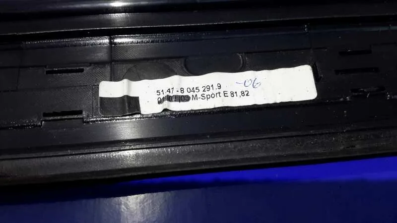 Moldura para Bmw Serie 1 Berlina (E81/E87)