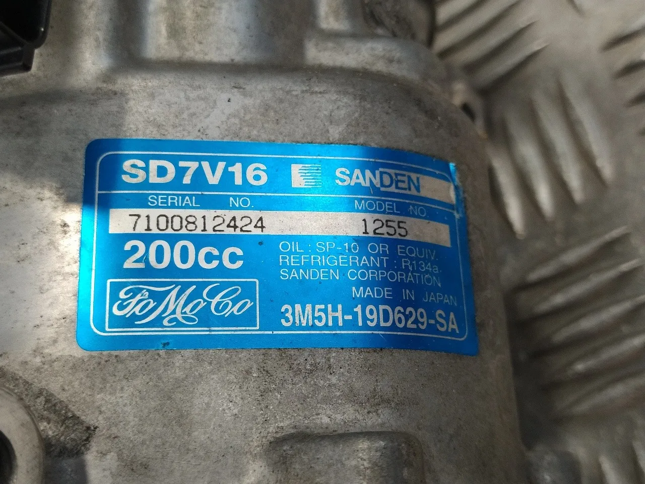 Compresor Aire Acondicionado para Ford Focus Berlina (Cap)