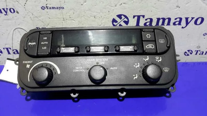 Mando Calefaccion / Aire Acondicionado para Chrysler Voyager (Rg)