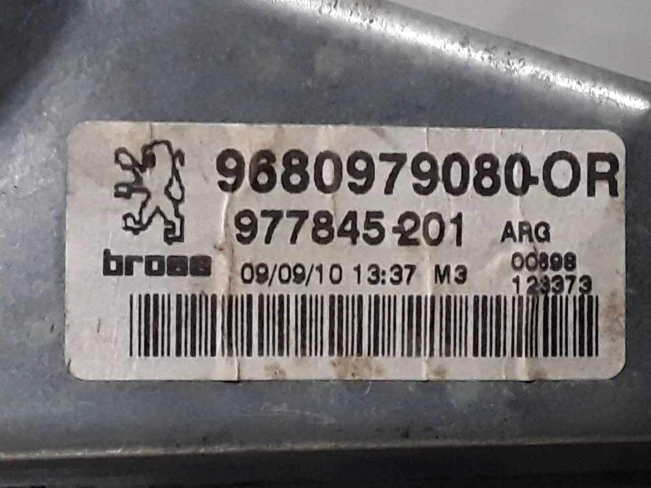 Elevalunas Trasero Izquierdo para Peugeot 308 Sw