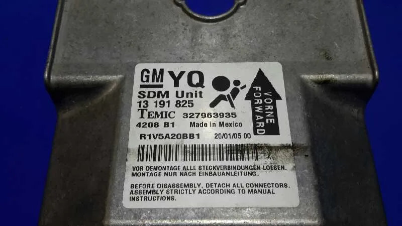 Centralita Airbag para Opel Astra H Berlina