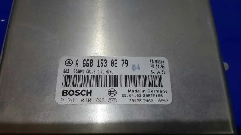 Centralita Motor Uce para Mercedes-Benz Clase A (W168)