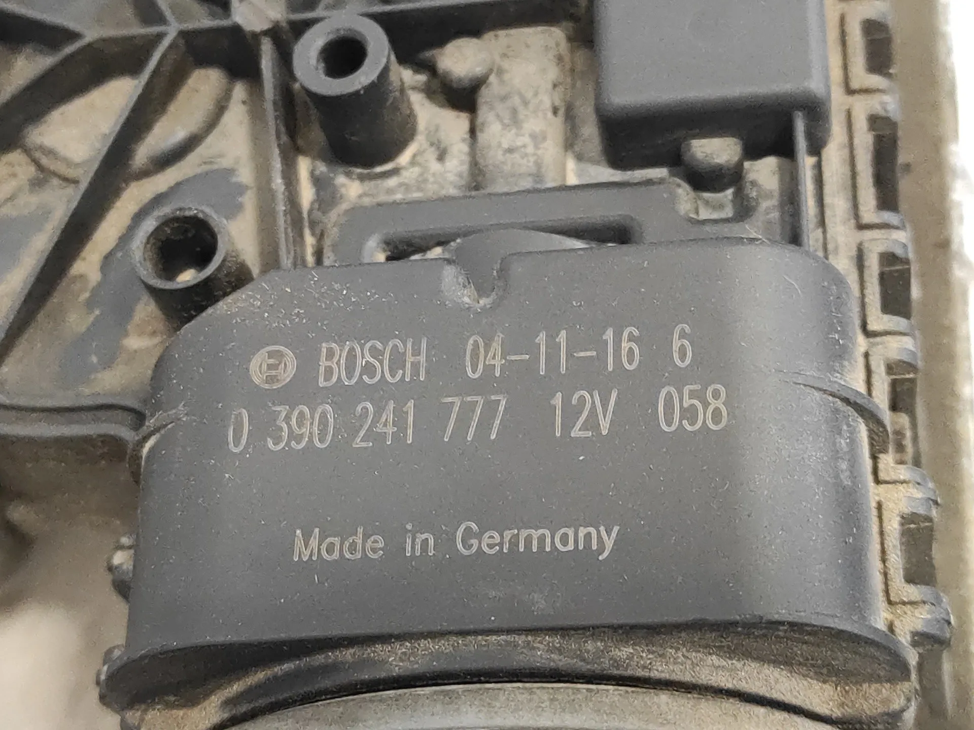 Motor Limpia Delantero para Renault Modus