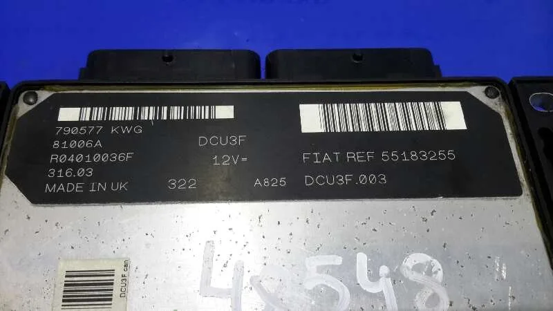 Centralita Motor Uce para Fiat Doblo (119)