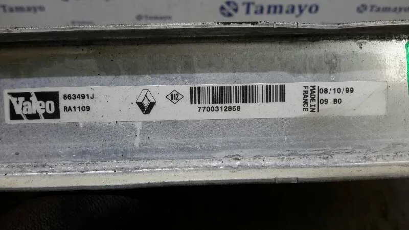 Radiador Agua para Renault Kangoo (F/Kc0)
