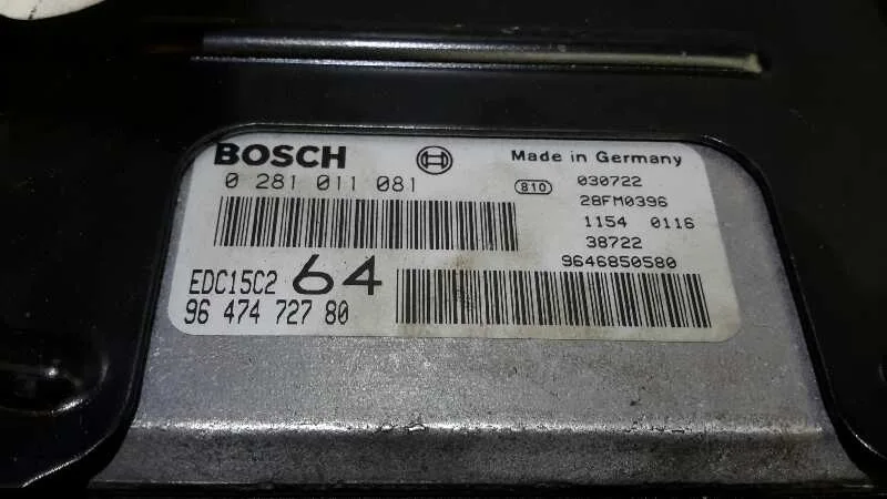 Centralita Motor Uce para Peugeot 307 Break / Sw (S1)