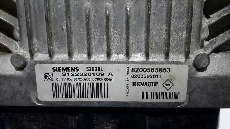 Centralita Motor Uce para Renault Scenic Ii