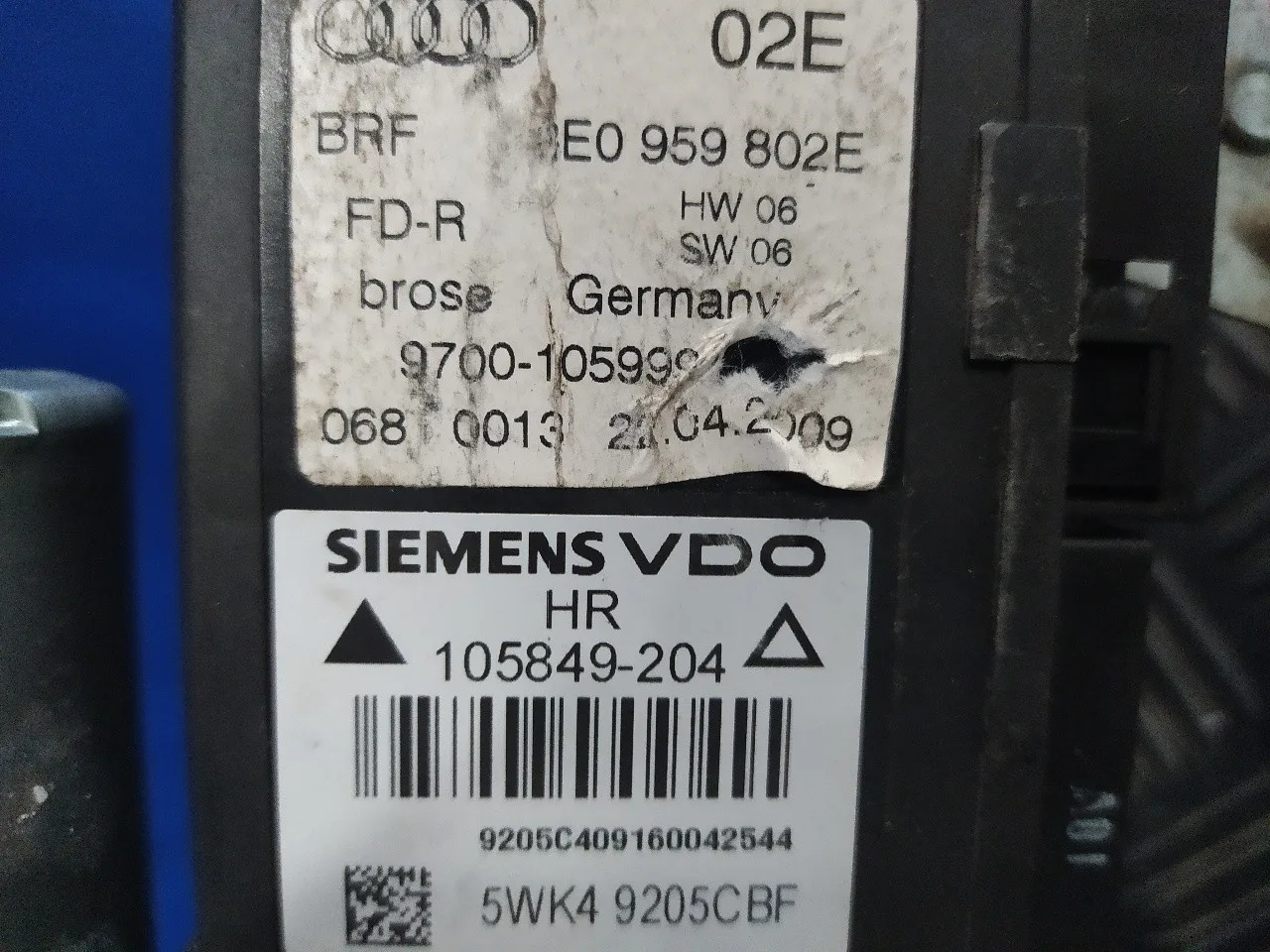 Elevalunas Trasero Derecho para Seat Exeo St (3R5)(2009>)