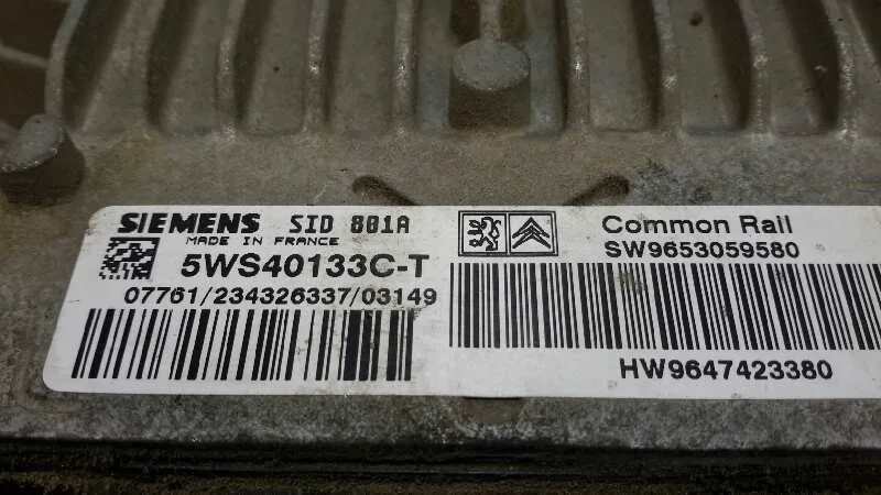 Centralita Motor Uce para Peugeot 307 (S1)