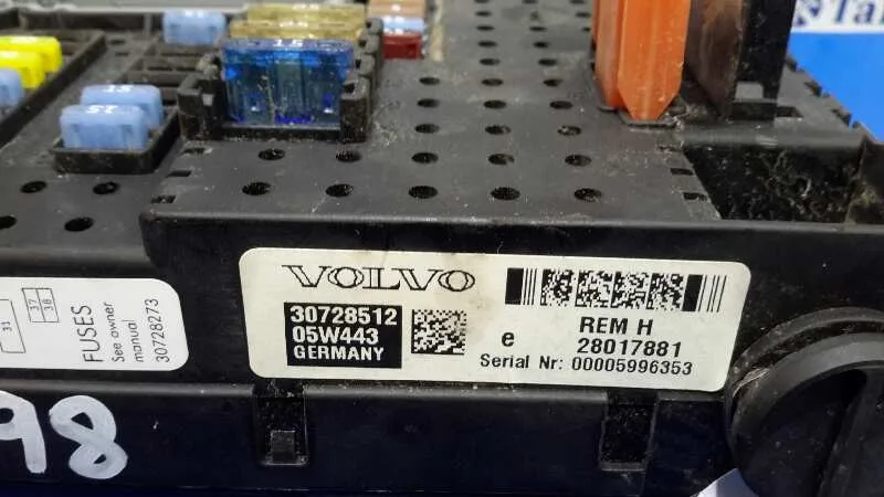 Caja Reles / Fusibles para Volvo Xc90