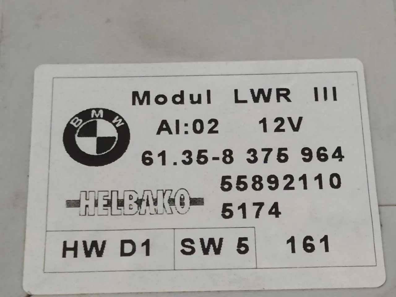Modulo Electronico para Bmw X5 (E53)