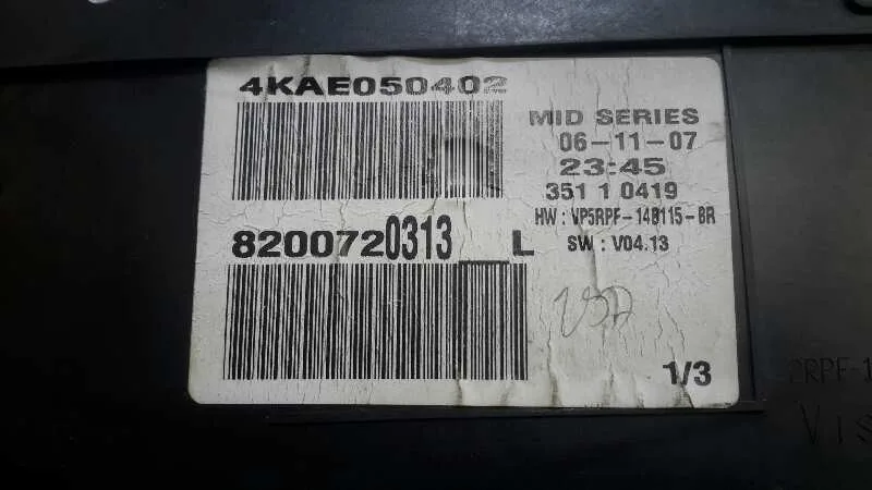 Cuadro Instrumentos para Renault Megane Ii Coupe/Cabrio