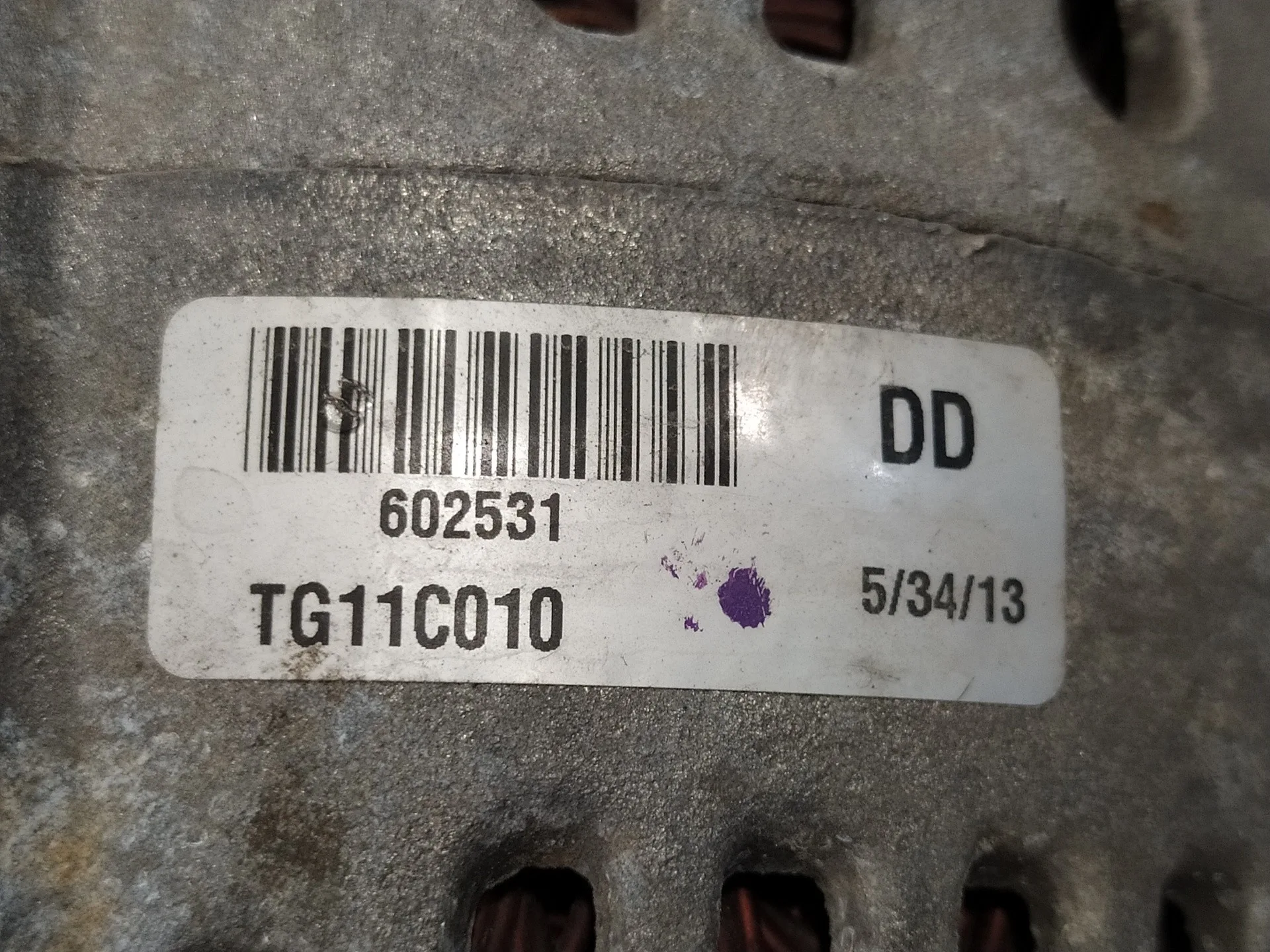 Alternador para Renault Scenic Ii