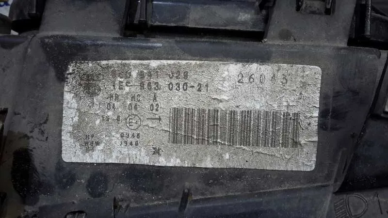 Faro Izquierdo para Audi A3 (8L)