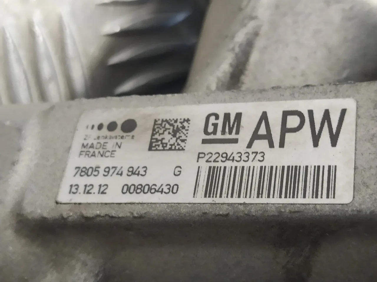 Cremallera Direccion para Opel Insignia Berlina