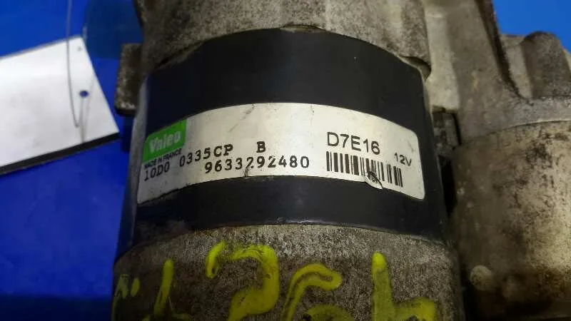 Motor Arranque para Peugeot 206 Berlina