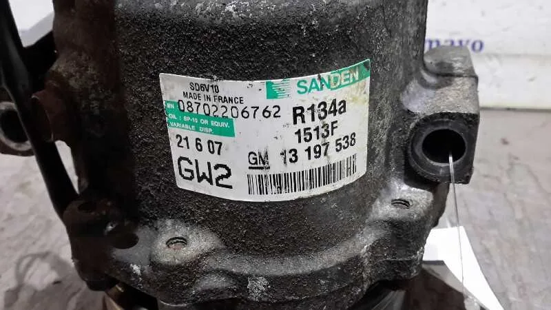 Compresor Aire Acondicionado para Opel Corsa C