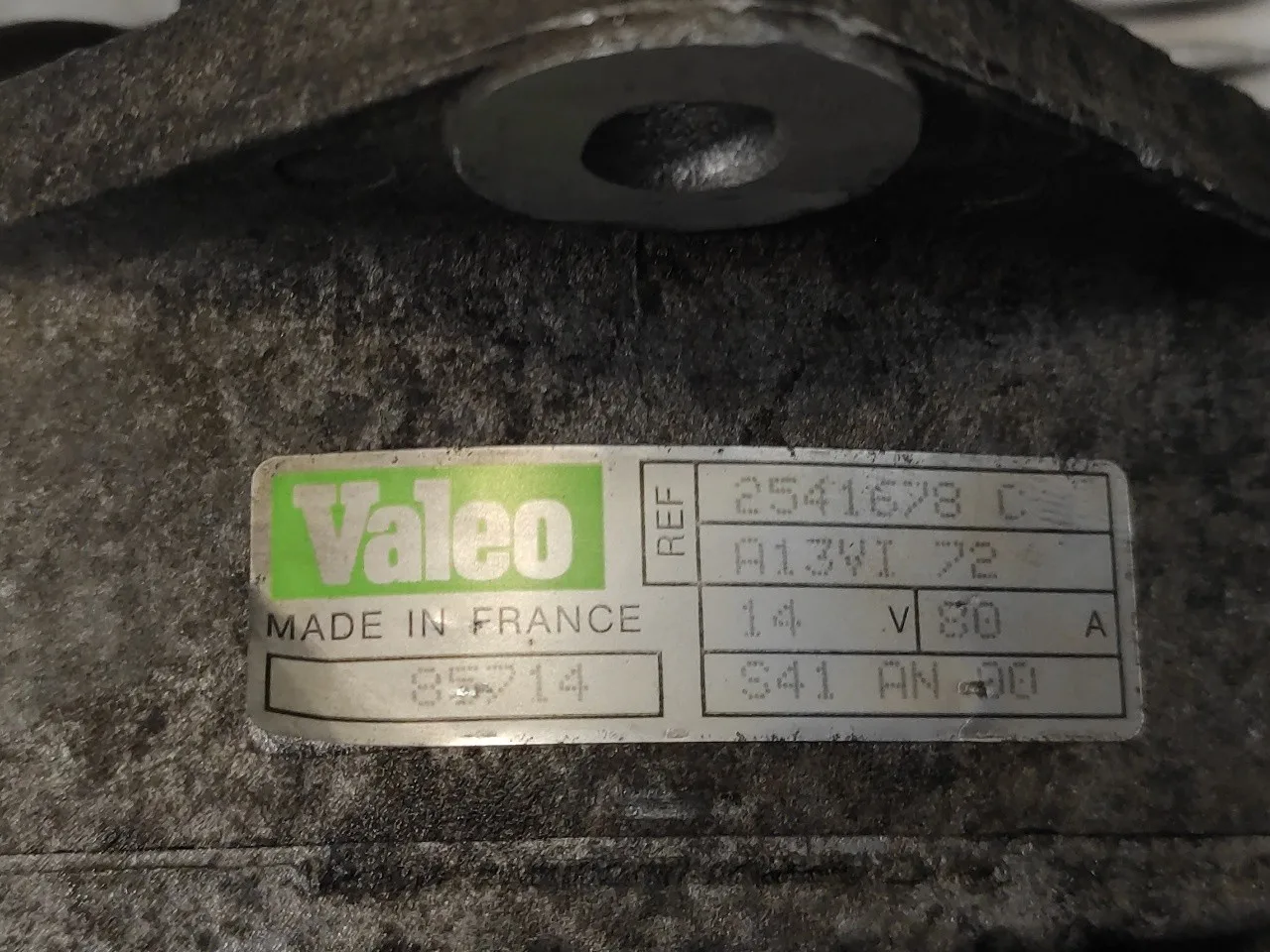 Alternador para Fiat Ducato Caja Cerrada 14 (Desde 03.94)