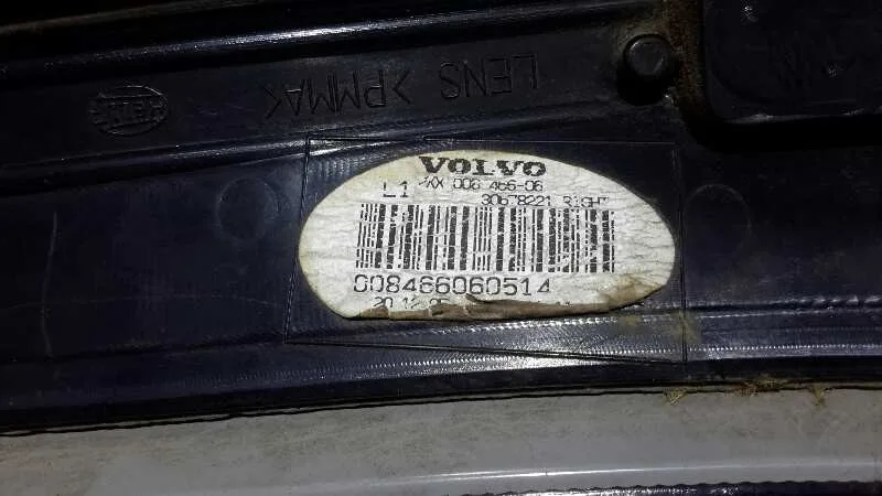 Piloto Trasero Derecho para Volvo Xc90