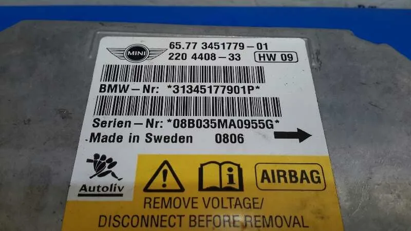 Centralita Airbag para Bmw Mini (R56)
