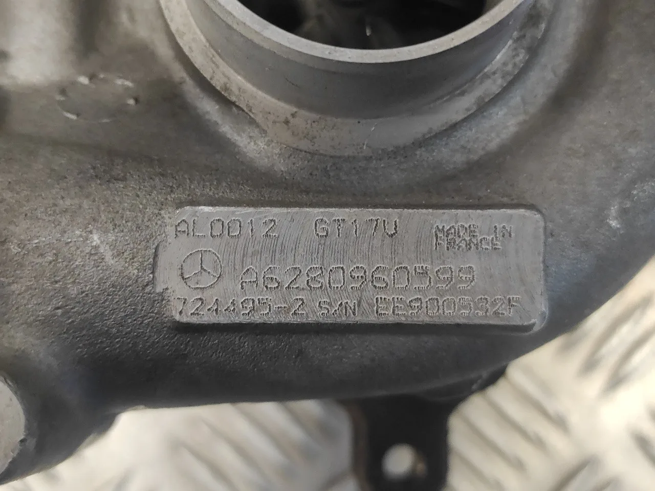 Turbocompresor para Mercedes-Benz Clase S (W220) Berlina